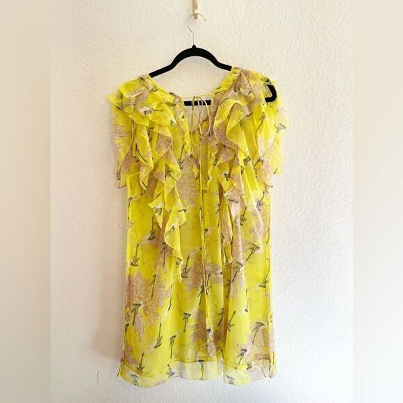 Zadig&Voltaire Rivel Floral Chiffon Dress. NWT - Picture 5 of 10